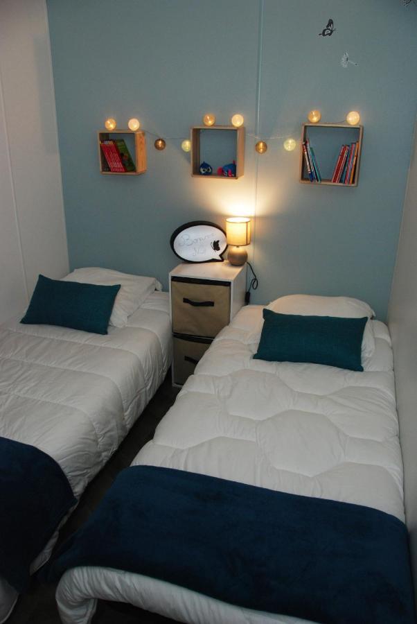 Mobilhome 2Ch Climatise-Terrasse Fermee-4 Velos-Camping 4 Etoiles Les Charmettes 莱马特 外观 照片