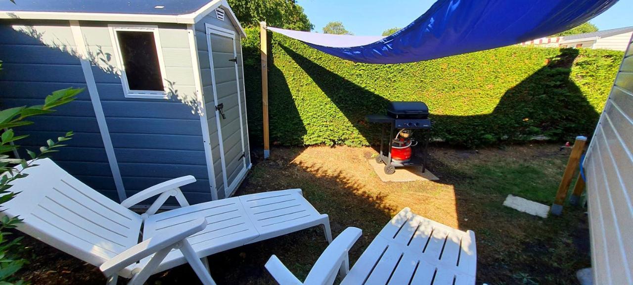 Mobilhome 2Ch Climatise-Terrasse Fermee-4 Velos-Camping 4 Etoiles Les Charmettes 莱马特 外观 照片