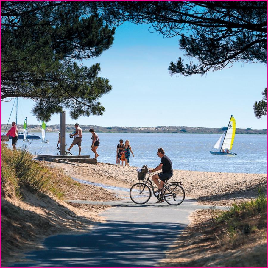 Mobilhome 2Ch Climatise-Terrasse Fermee-4 Velos-Camping 4 Etoiles Les Charmettes 莱马特 外观 照片