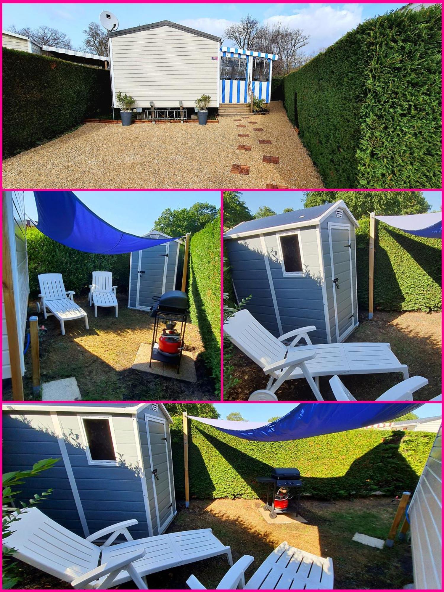 Mobilhome 2Ch Climatise-Terrasse Fermee-4 Velos-Camping 4 Etoiles Les Charmettes 莱马特 外观 照片