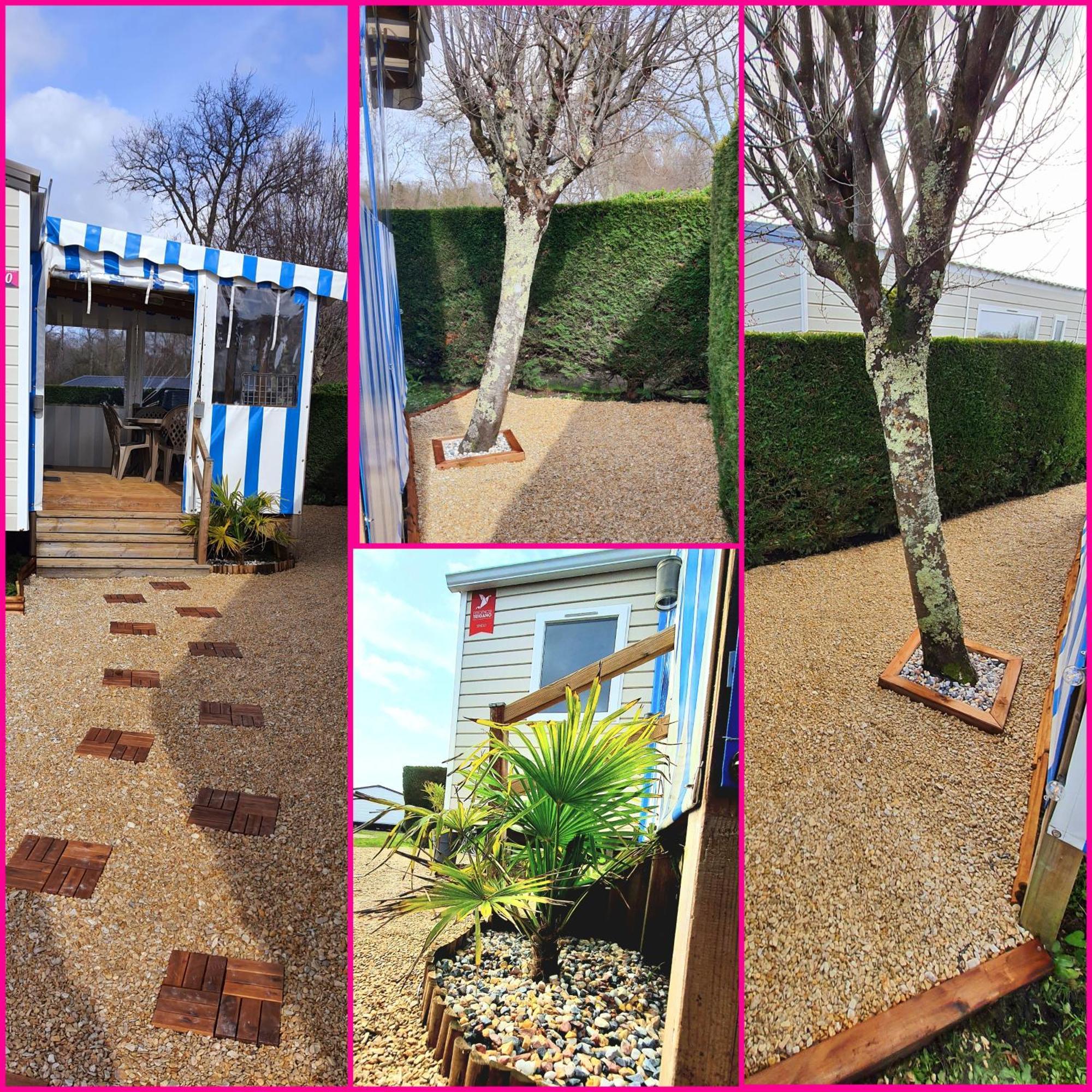 Mobilhome 2Ch Climatise-Terrasse Fermee-4 Velos-Camping 4 Etoiles Les Charmettes 莱马特 外观 照片