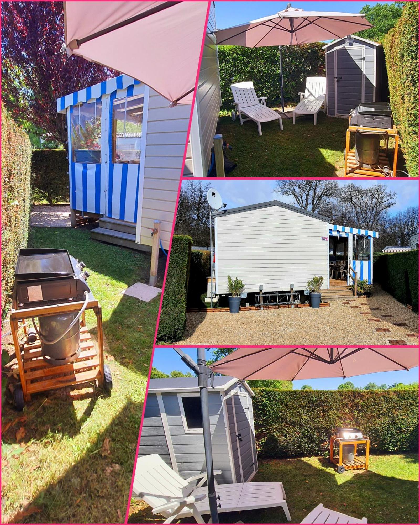 Mobilhome 2Ch Climatise-Terrasse Fermee-4 Velos-Camping 4 Etoiles Les Charmettes 莱马特 外观 照片